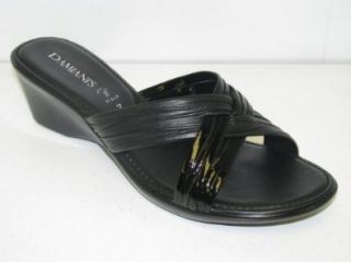 Damianis by Italian Shoemakers Sandals   Black Multi (#162) Shoes