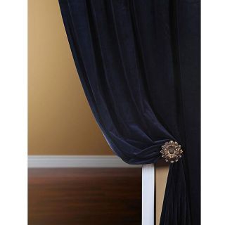 Signature Royal Blue Velvet 108 inch Curtain Panel