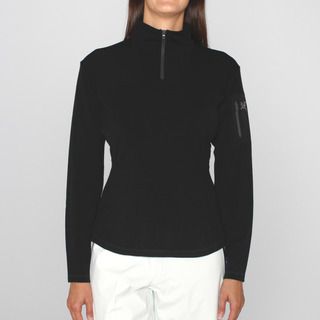 Arcteryx Womens Rho Black Zip Neck Ski Jacket