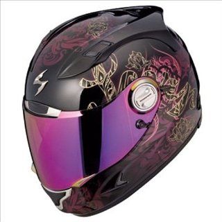 Scorpion Womens EXO 1100 Preciosa Helmet   X Large/Black/Pink