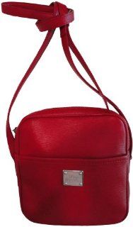 Ralph Lauren Purse Handbag Newbury Zip Top Crossbody Red Shoes