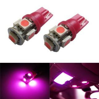 iJDMTOY 5 SMD 168 194 2825 T10 LED Car Interior Map Dome Light Bulbs