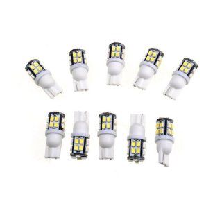 10x T10 W5W 194 168 501 Car White 20 SMD LED Inverted Side
