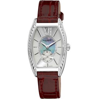 swiss quartz tonneau purple strap watch msrp $ 625 00 today $ 109