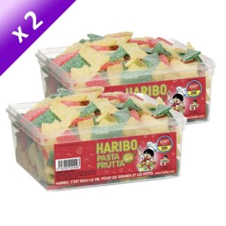 Haribo Pasta Frutta 200 pièces x2   Achat / Vente CONFISERIE DE SUCRE