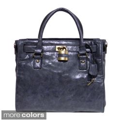 Bueno Dorothea Lock Detailed Structured Satchel Bag Today $54.99