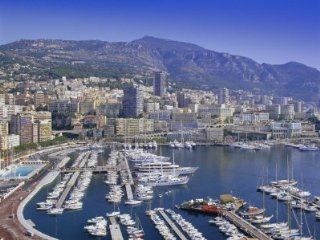 View Over the Harbour and City, Monte Carlo, Monaco, Cote