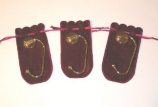  Purse Handbag Hook Hanger 3 Unit Combo Pack (Gold) Shoes