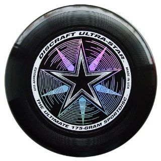 Discraft 175 gram Ultra Star Sport Disc, Black Sports