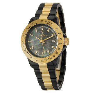 ToyWatch Womens Gold plated Steel and Plastic Tachymeter Watch Today
