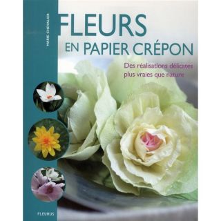 Fleurs en papier crépon ; des réalisations déli  Achat / Vente