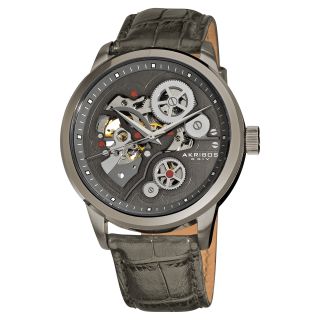 skeleton leather strap watch msrp $ 595 00 today $ 116 99 off