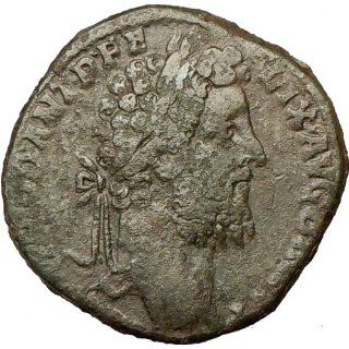 COMMODUS 190AD Sestertius Rare Ancient Roman Coin Nude