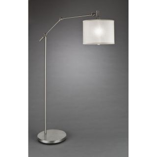 Contemporary 1 light Brushed Nickel Floor Lamp Today $94.99 3.3 (17