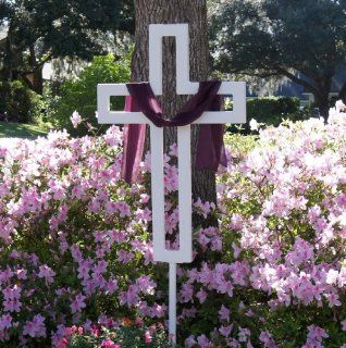 Easter Yard Cross for Lawn or Garden Patio, Lawn & Garden