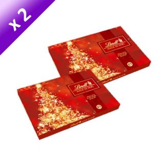 LINDT Magie de noël boite 405 g x 2   Achat / Vente CONFISERIE DE