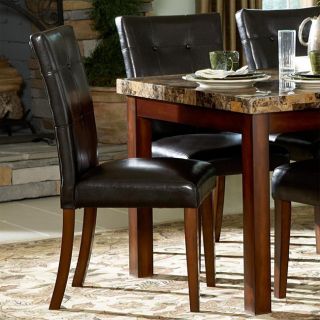leather upholstered dining chair set of 2 compare $ 216 00 sale $ 128