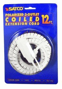 12 COILED EXTENSION CORD RED model number 93 174 SAT  