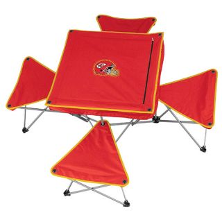 Kansas City Chiefs Folding Table and Stool Set