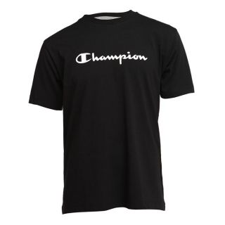 CHAMPION T Shirt Homme Noir   Achat / Vente T SHIRT CHAMPION Tee Shirt