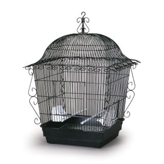 Prevue Pet Products Jumbo Scrollwork Bird Cage 220BLK Black