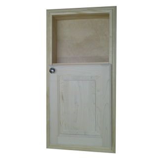 30 inch Recessed in the Wall Baldwin Medicine Storage Cabinet with 12