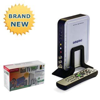 Adaptec Dual TV Tuner and DVR PVR Video Recorder