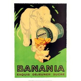 Banania exquis déjeuner sucré, , (Dimension  50 x 70cm)… Voir la