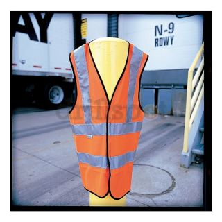 Occunomix LUX SSFULLG XXXL YLW High Visibility Vest, Class 2, 3XL, Yellow