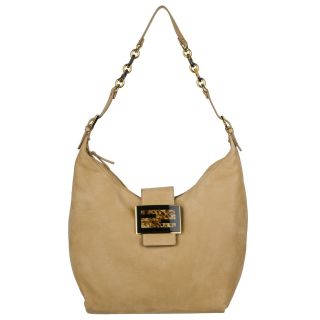 Fendi 8BR643 00FB7 F0QFN Forever Suede Leather Hobo Bag