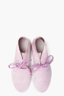 Woman By Common Projects Lavender Suede Chukkas for women