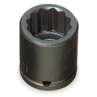 Proto J7434 Impact Socket, 1/2Dr, 1 1/16 In, 12Pt