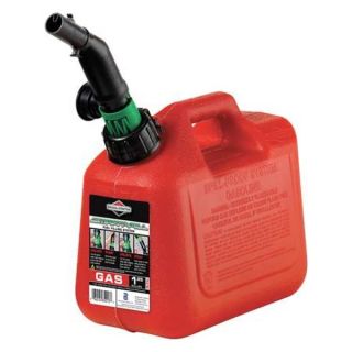 Briggs & Stratton 85013 Spill Proof Gas Can, 1.25 Gal., Red