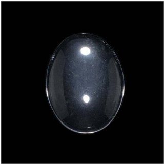 Ultra White Clear Oval Glass Cabochon 30mm X 40mm (1 Tile