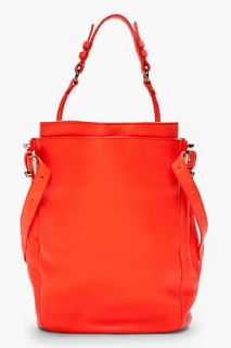 Alexander Wang Deep Coral Diego Dumbo Refined Bag for women