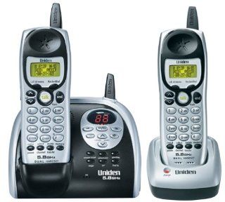 Uniden DXAI5188 2 5.8 GHz Analog Cordless Phone with Dual