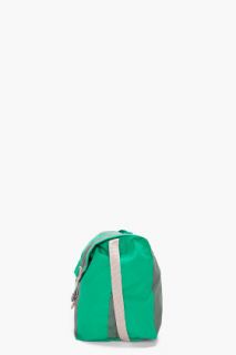 Marc By Marc Jacobs Green Striped Flasher Messenger Bag for men