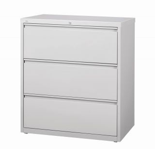 Hirsh HL10000 Series 30 inch Wide 3 drawer Commercial Lateral File