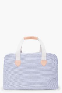 A.P.C. Striped Weekend Bag for men