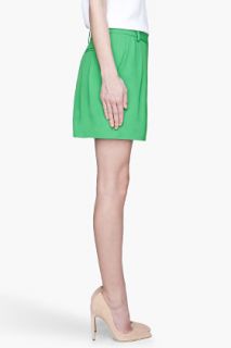 Diane Von Furstenberg Kelly Green Angelica Soft Skirt for women