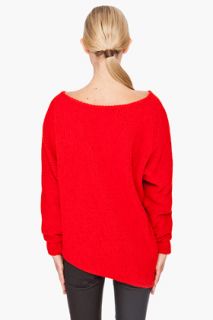 Thakoon Asymmetrical Knit Sweater for women