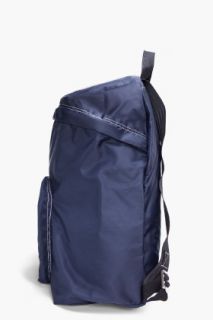 A.P.C. Dark Navy Textile Backpack for men