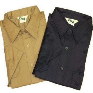 Key Short Sleeve 2 Pocket Twill Uniform Shirt Clothing