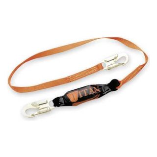 Miller By Honeywell T6111/6FTAF Lanyard, 1 Leg, Polyester, Gold