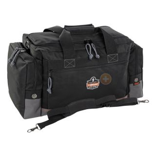 Ergodyne GB5116 Gear Bag, 22 x 12 x 6 In, 4 Pockets, Black