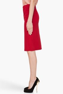 Lanvin Red 22 Fbg Skirt for women