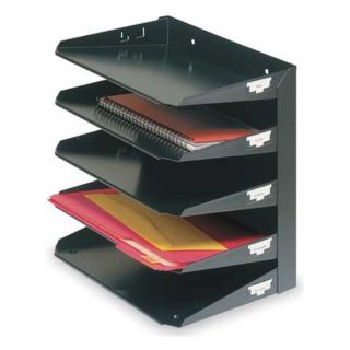 Approved Vendor DTO1212 Desk Organizer, 5 Horizontal Compartment