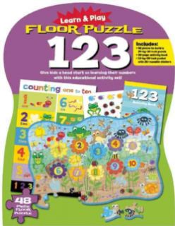 Learn & Play Floor Puzzle 123 Give Kids a Head Start on Learning