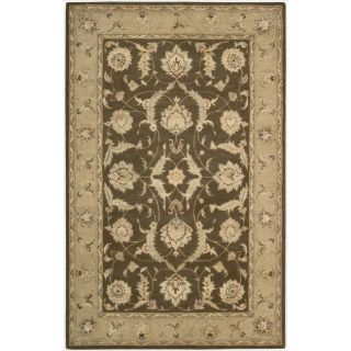 Hand tufted Nourison 3000 Brown Rug (86 x 116) Today $3,399.00