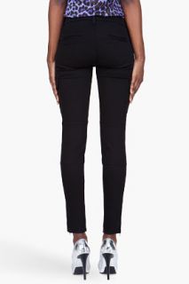 J Brand Black Zipper accented The Brix Jeans for women